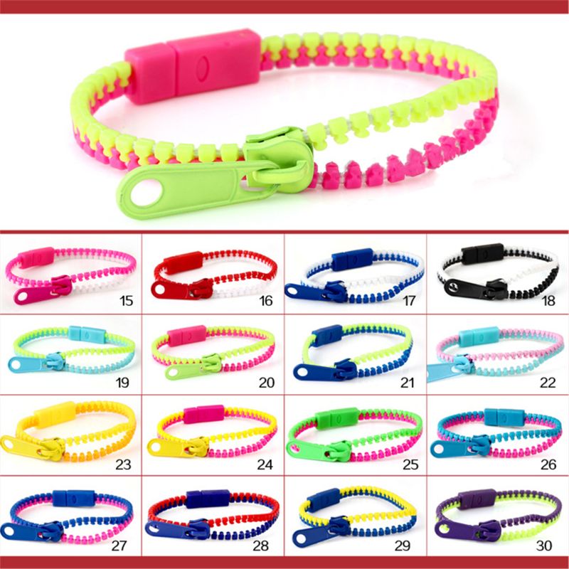 Zipper Bracelet Fidget Toys Set of 12 by HitMyNeed