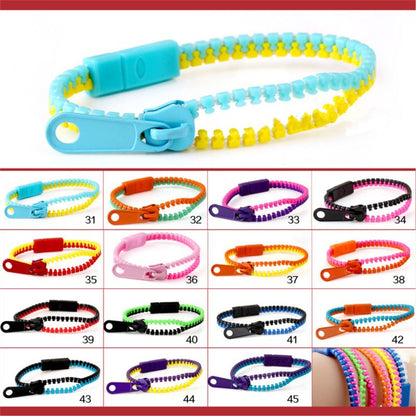 Zipper Bracelet Fidget Toys Set of 12 by HitMyNeed