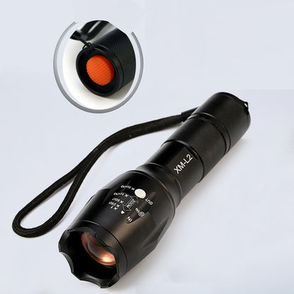 Zoomable Tactical LED Flashlight Torch by HitMyNeed
