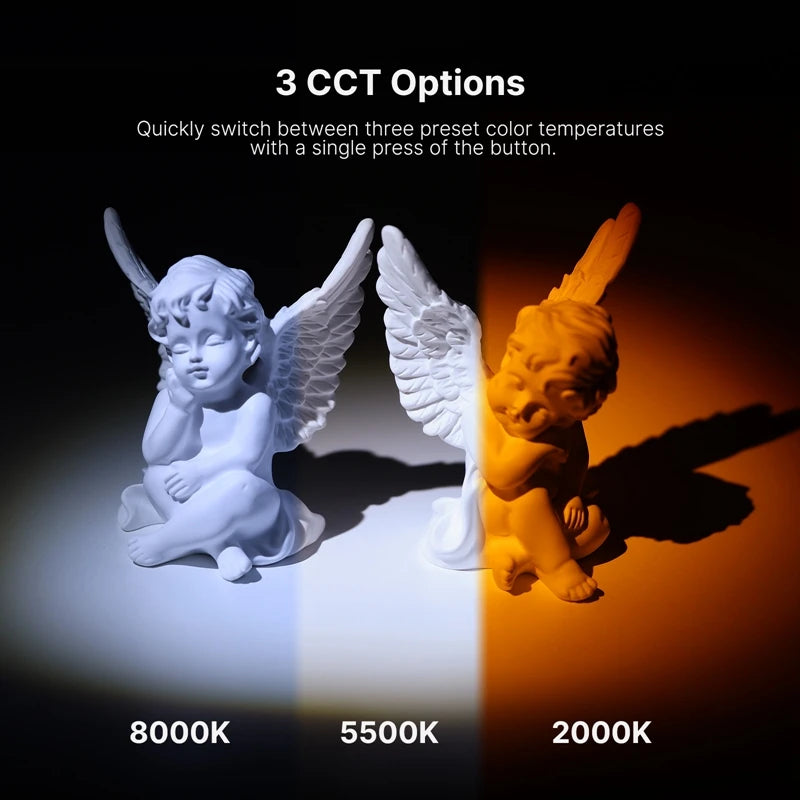 Zoomable Videography Flashlight with 1/4" Thread by HitMyNeed