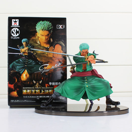 Zoro One Piece PVC Figure Collectible 15cm by HitMyNeed