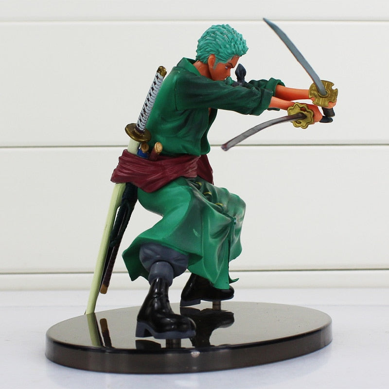 Zoro One Piece PVC Figure Collectible 15cm by HitMyNeed