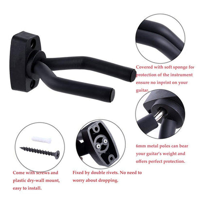 ZXH Wall Mount Guitar Hanger for Electric & Acoustic by HitMyNeed